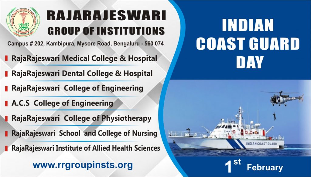 1st Feb Indian Coast Guard Day RRGI