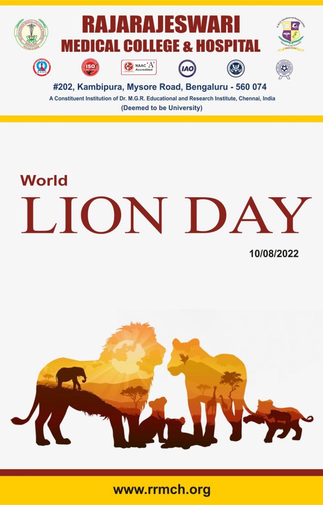 RRMCH World lion Day