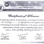 certificate of R K  Saroja 1