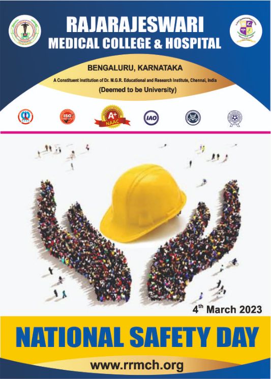 National Safety Day 2023 RRMCH College